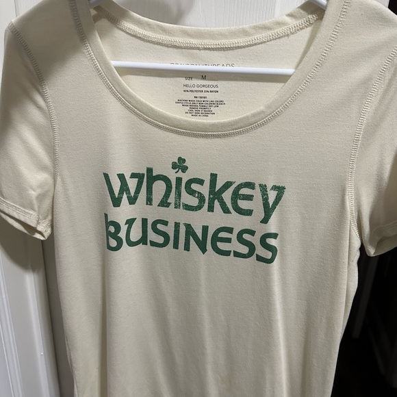 Grayson Threads Tops - Whiskey business t shirt